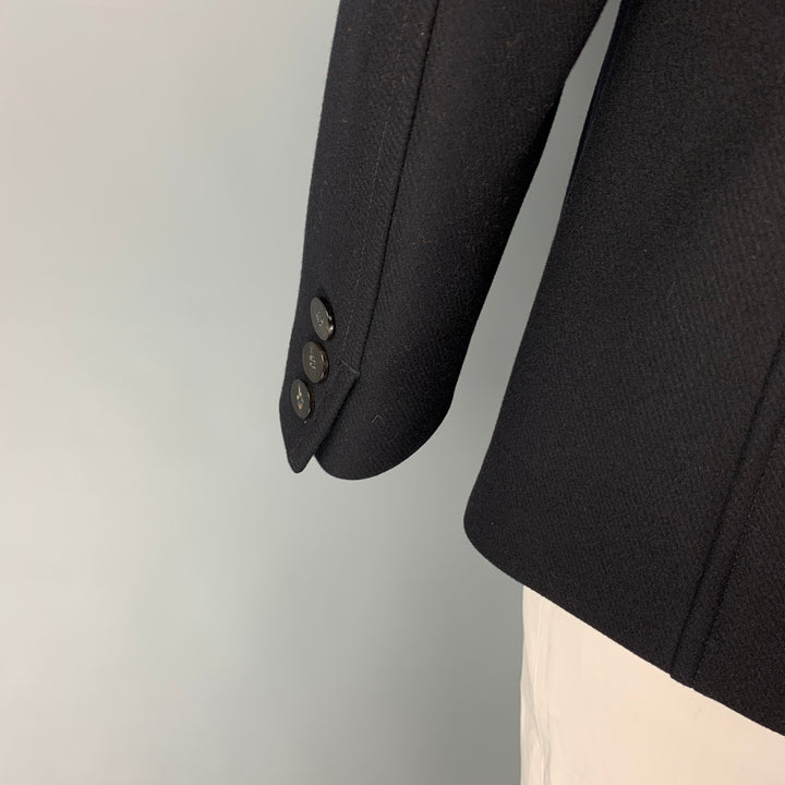BOSS by HUGO BOSS Size M Navy Virgin Wool Cashmere Peacoat