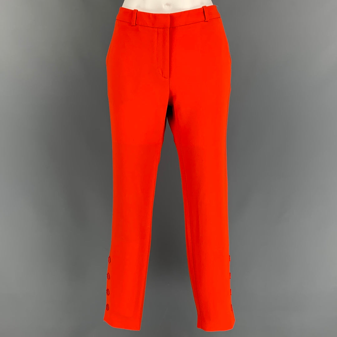 mens orange dress pants ALTUZARRA Size 4 Orange Triacetate Blend Dress Pants – Sui Generis Designer Consignment