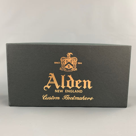 ALDEN Size 7 Burnished Tan Calf Leather Tassels Moccasins 662 Loafers