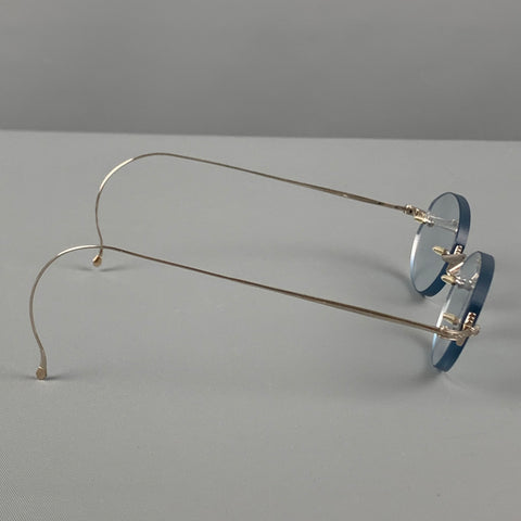 MR. LEIGHT Clear Silver Platinum Makena S Sunglasses