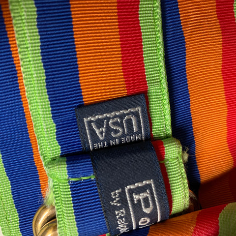 POLO by RALPH LAUREN Size One Size Multi-Color Stripe Ribbon Belt