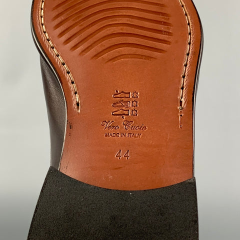 JOHN GALLIANO Size 11 Brown Leather Lace Up Shoes