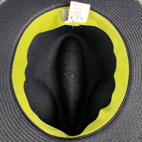 FILUHATS Size M Navy Woven Straw Hats