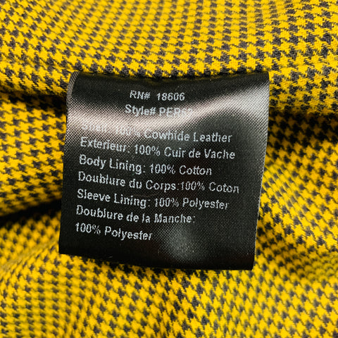 PERFECTO by SCHOTT BROS Chaqueta de moto de cuero negra talla M