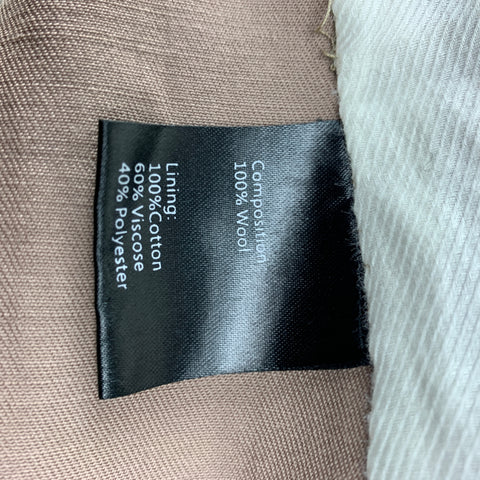 3.1 PHILLIP LIM Size M Khaki Wool Belted Trench Coat