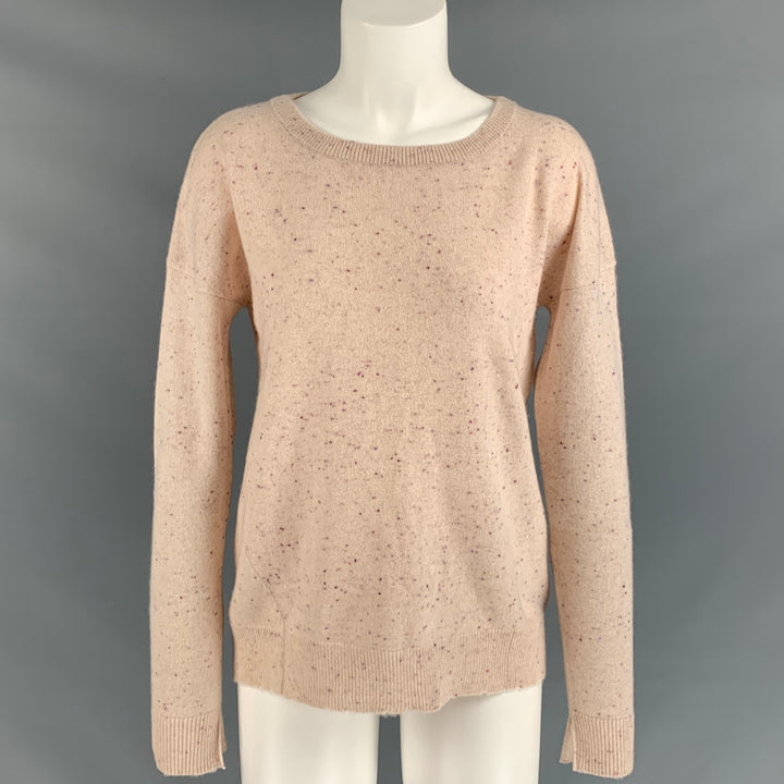 ZADIG & VOLTAIRE Size S Pink Purple Cashmere Sweater