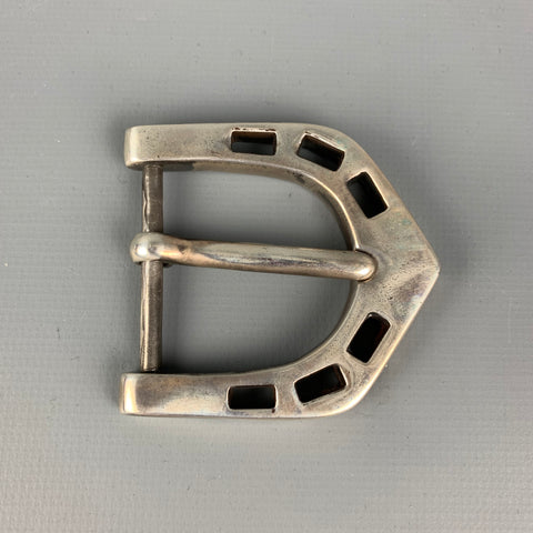 NOT LISTED Sterling Silver Heavy Belt Buckle