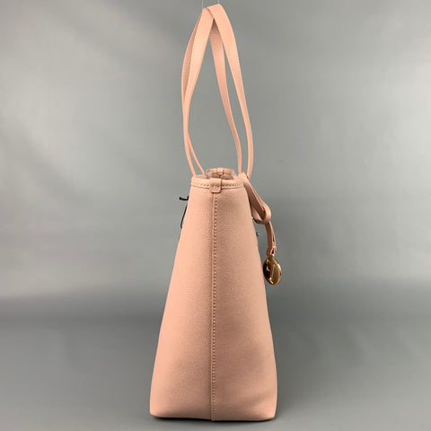 FURLA Rose Textured Leather Tote Handbag