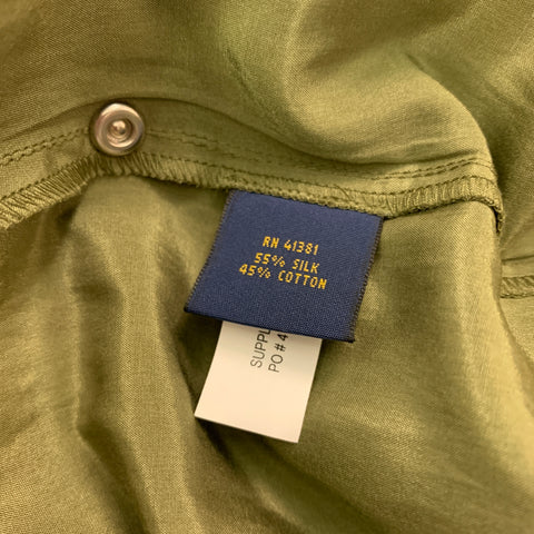 POLO par RALPH LAUREN Taille 8 Combinaison en coton et soie mousse