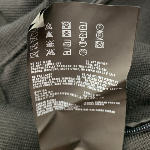 PRADA Taille 40 Veste zippée en laine de tissus mélangés noirs