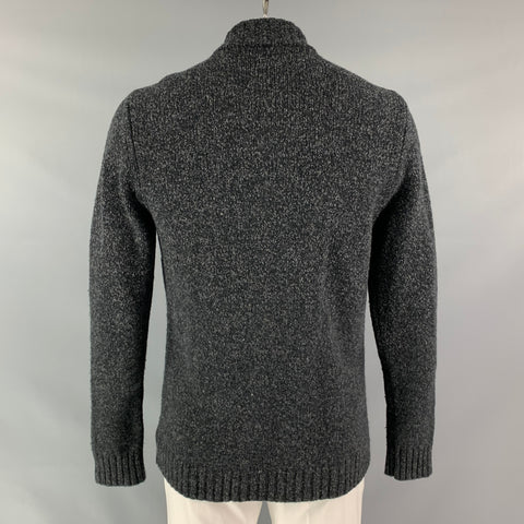 TAYLOR STITCH Size 42 Charcoal Grey Merino Wool Button Down Cardigan