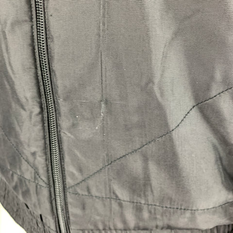 HUGO BOSS Size S Black Mixed Fabrics Cotton Nylon Zip Up Jacket