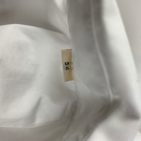 MARC JACOBS Camisa de manga larga con botones de algodón blanco talla XL