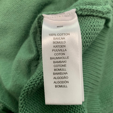 PS by PAUL SMITH Taille M Pull à col rond en coton vert