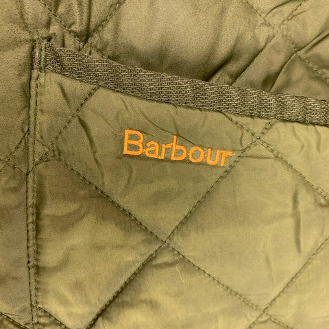 BARBOUR Chest Size S Size S Olive Brown Quilted Polyamide Snaps Jacket