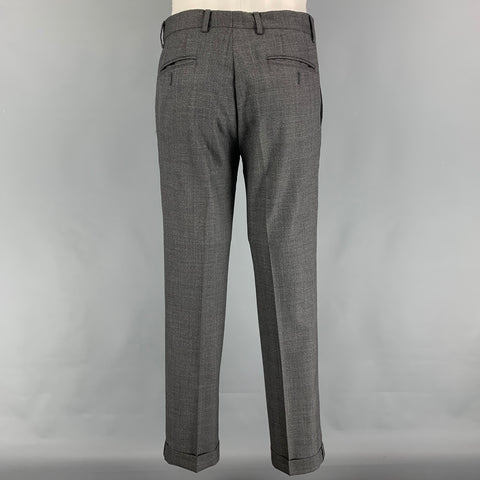 BRUNELLO CUCINELLI Size 38 Grey Wool Vest Suit