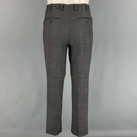 SUITSUPPLY Size XS Grey Glenplaid Wool Notch Lapel Suit