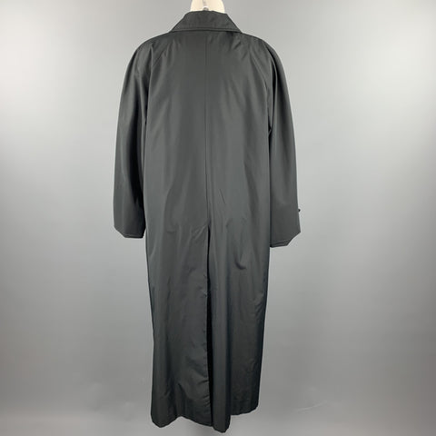 JOAN &amp; DAVID Taille 8 Manteau long en polyester / soie noir