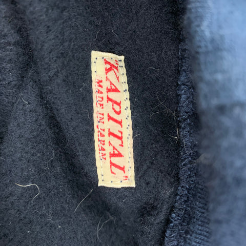 45rpm Size M Navy Cotton Hooded Sweatshirt
