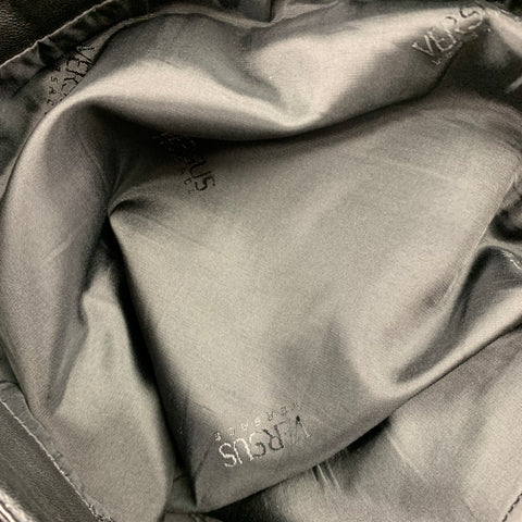 VERSUS by GIANNI VERSACE Size 34 Black Leather Zip Fly Casual Pants