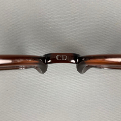 CHRISTIAN DIOR Brown Acetate Frames
