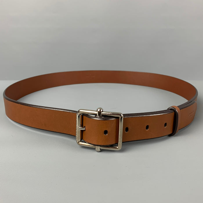 LOUIS VUITTON Size 40 Brown Leather Belt