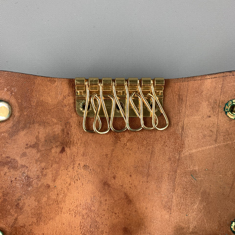 ALDEN Color 8 Cordovan Leather Key Case
