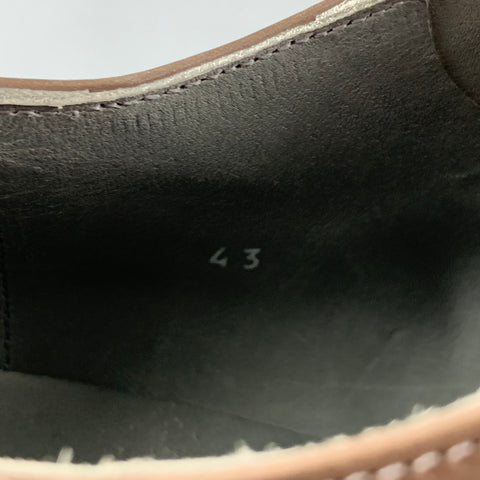 VIKTOR &amp; ROLF Taille 10 Chaussures à lacets en cuir taupe