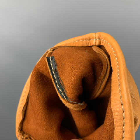 VINTAGE Camel Leather Gloves