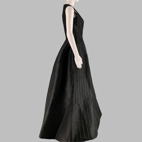 ISABEL SANCHIS Talla 2 Traje de baño negro nude poliamida seda brillante