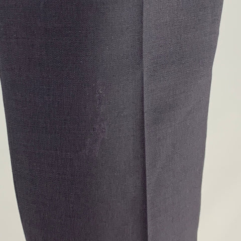 DOLCE & GABBANA Size 34 Navy Wool Tuxedo Dress Pants