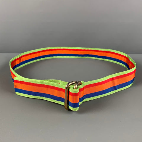 POLO by RALPH LAUREN Size One Size Multi-Color Stripe Ribbon Belt