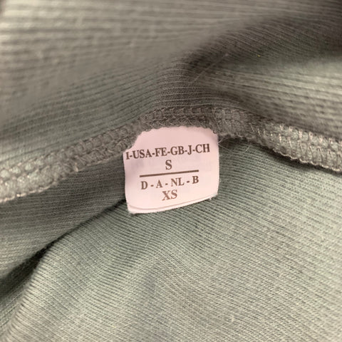BRUNELLO CUCINELLI Taille S T-Shirt Coton / Lycra Olive &amp; Argent