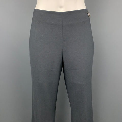 VERSACE CLASSIC Taille 6 Pantalon habillé en laine mélangée grise
