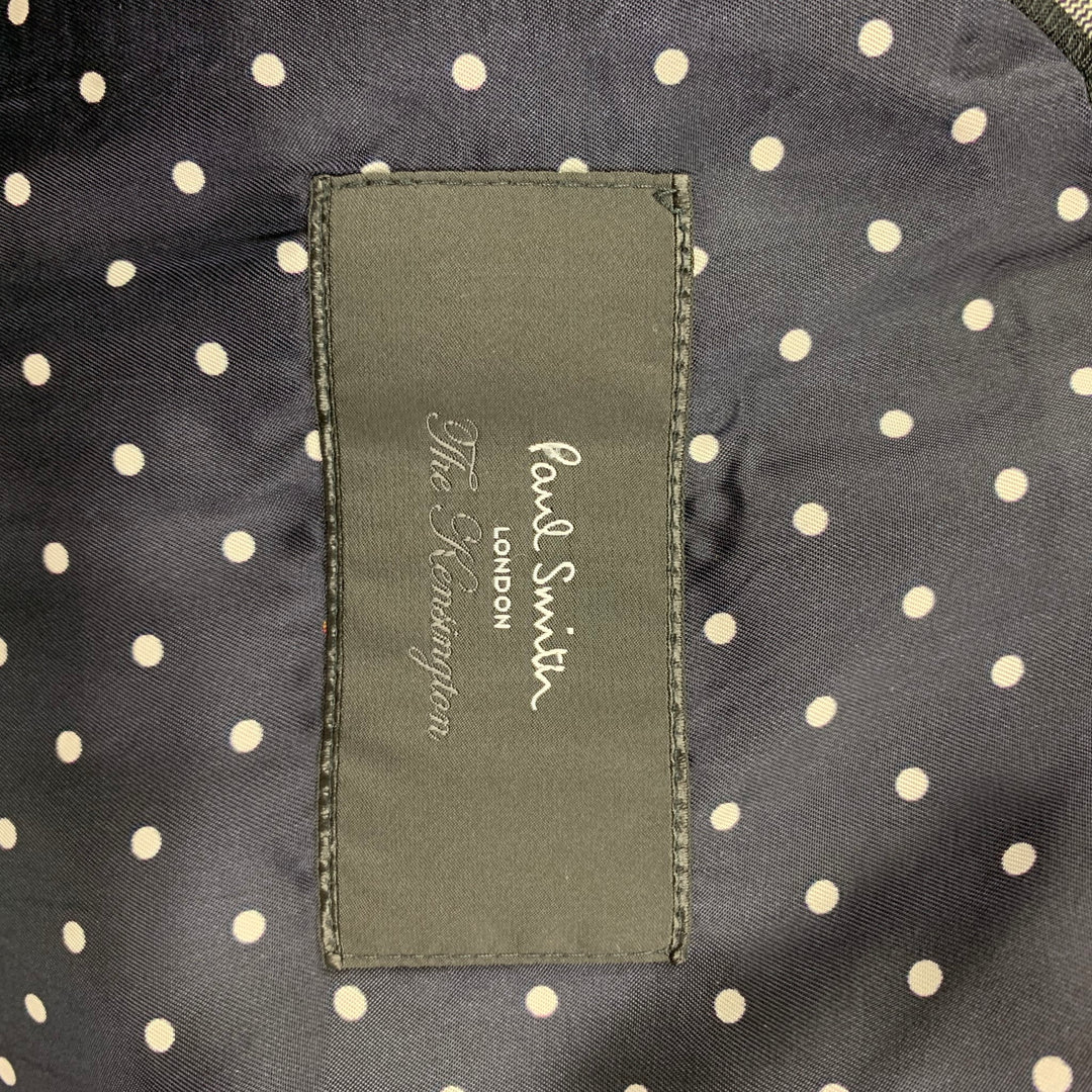 PAUL SMITH The Kensington Size 46 Regular Grey Heather Wool Notch Lapel Suit
