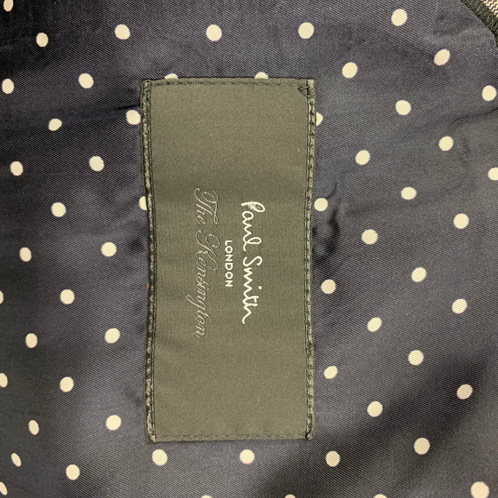 PAUL SMITH The Kensington Size 46 Regular Grey Heather Wool Notch Lapel Suit