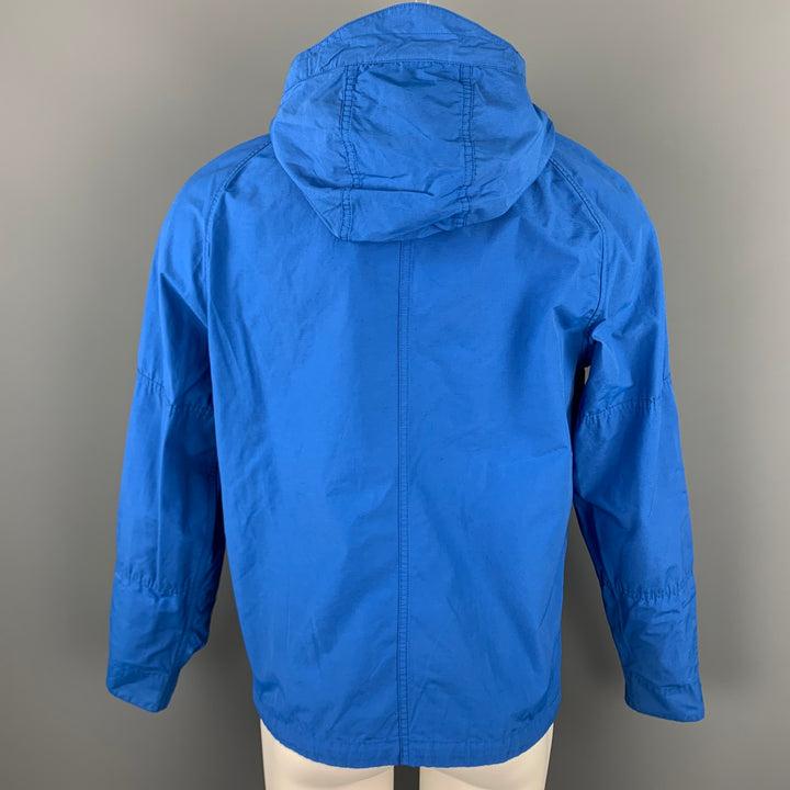 POLO by RALPH LAUREN Size S Blue Cotton / Nylon Hooded Jacket