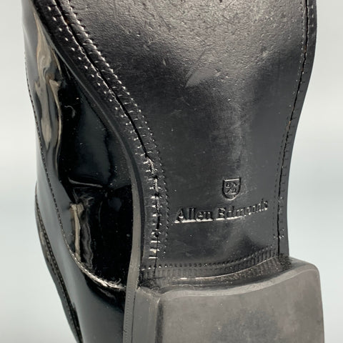 ALLEN EDMONDS Size 10 Black Leather La Scala Lace Up Shoes
