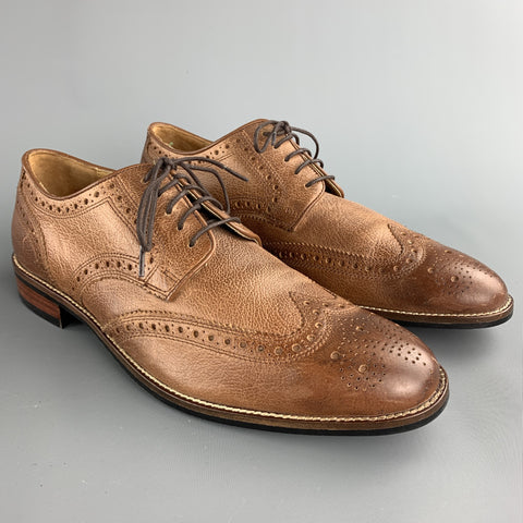 COLE HAAN Taille 8 Tan Brogues Cuir Brogue Chaussures à lacets