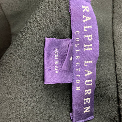 Collection RALPH LAUREN Combinaison en acétate de viscose noire taille 8