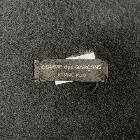 COMME des GARCONS HOMME PLUS Black Wool Structured Hat