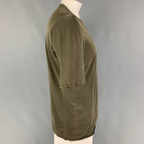 ACRONYM SS 15 Size M Olive Wash Cotton S10-C T-shirt