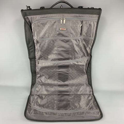 TUMI Black Nylon Canvas Travel TSA Approved Garment Bag