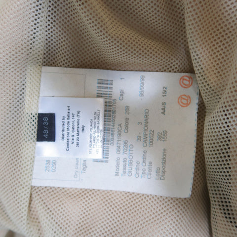 CALVIN KLEIN COLLECTION Spring 2015 Runway 38 Blush Nude Tan Bomber Jacket