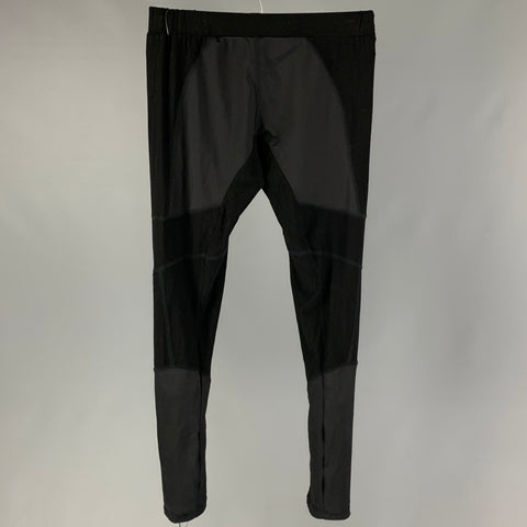 SKINGRAFT Talla S Leggings de rayón negros Pantalones casuales