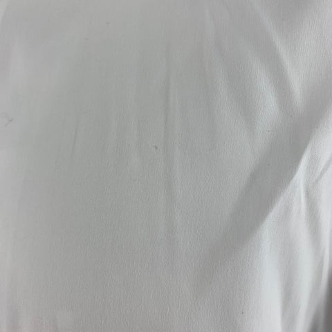 PRADA Size L White Cotton Long Sleeve Shirt