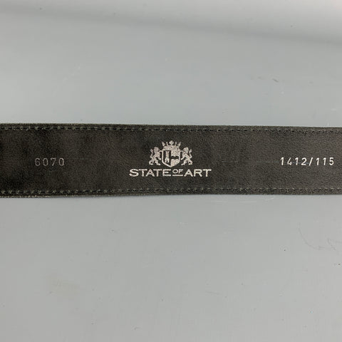 STATE OF ART Size 40 Blue Antique Leather Belt