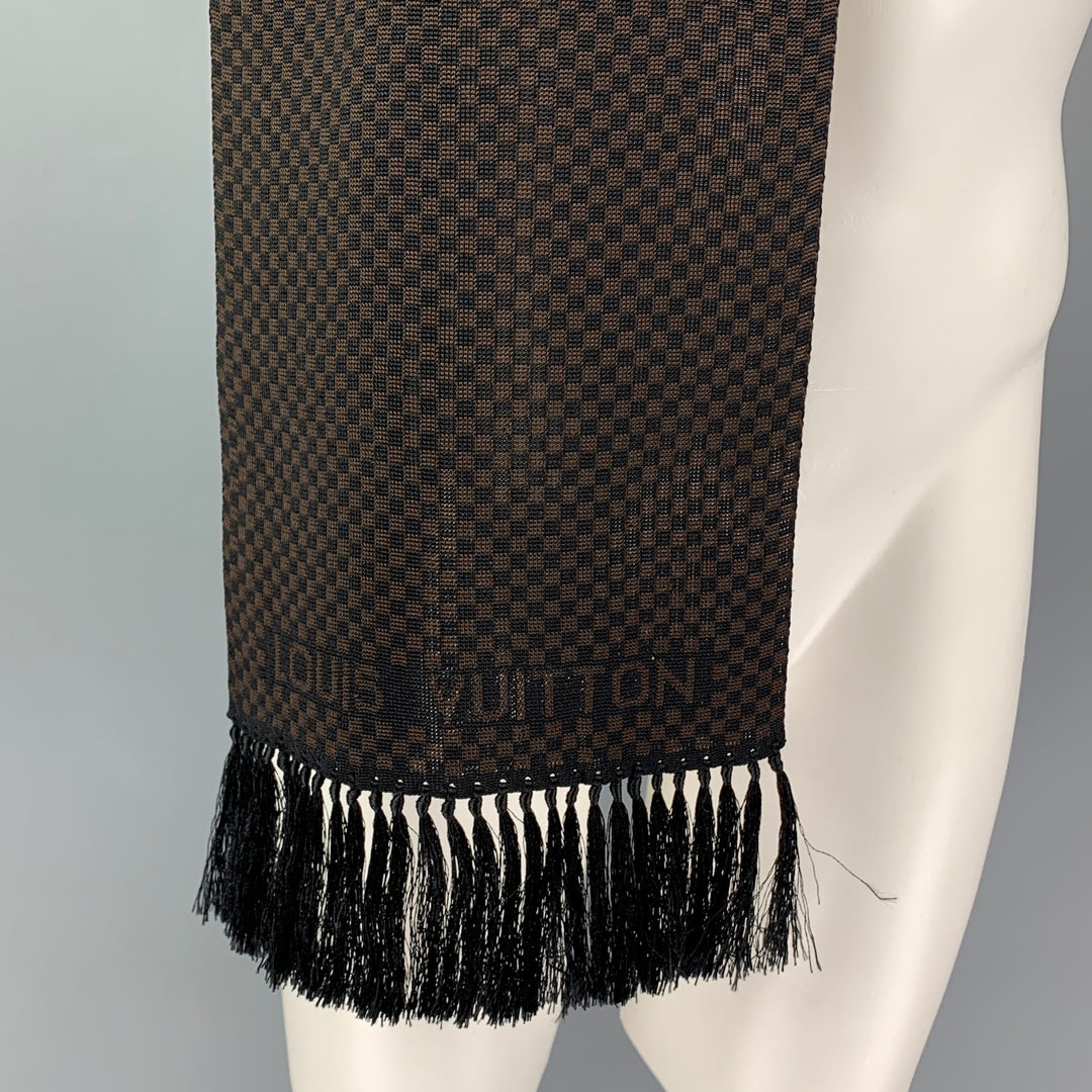 Louis Vuitton Vivienne Silk Scarf - Grey Scarves and Shawls