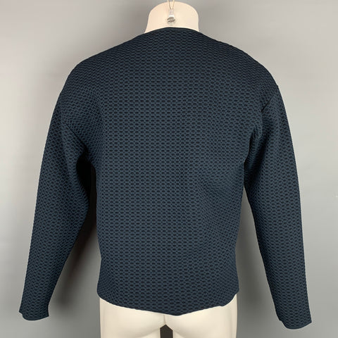 COLECCIÓN CALVIN KLEIN Talla M Jersey de punto de poliéster/viscosa azul marino