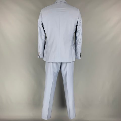 PAUL SMITH Kensington Fit Size 44 Light Blue Wool / Mohair Single Breasted Suit